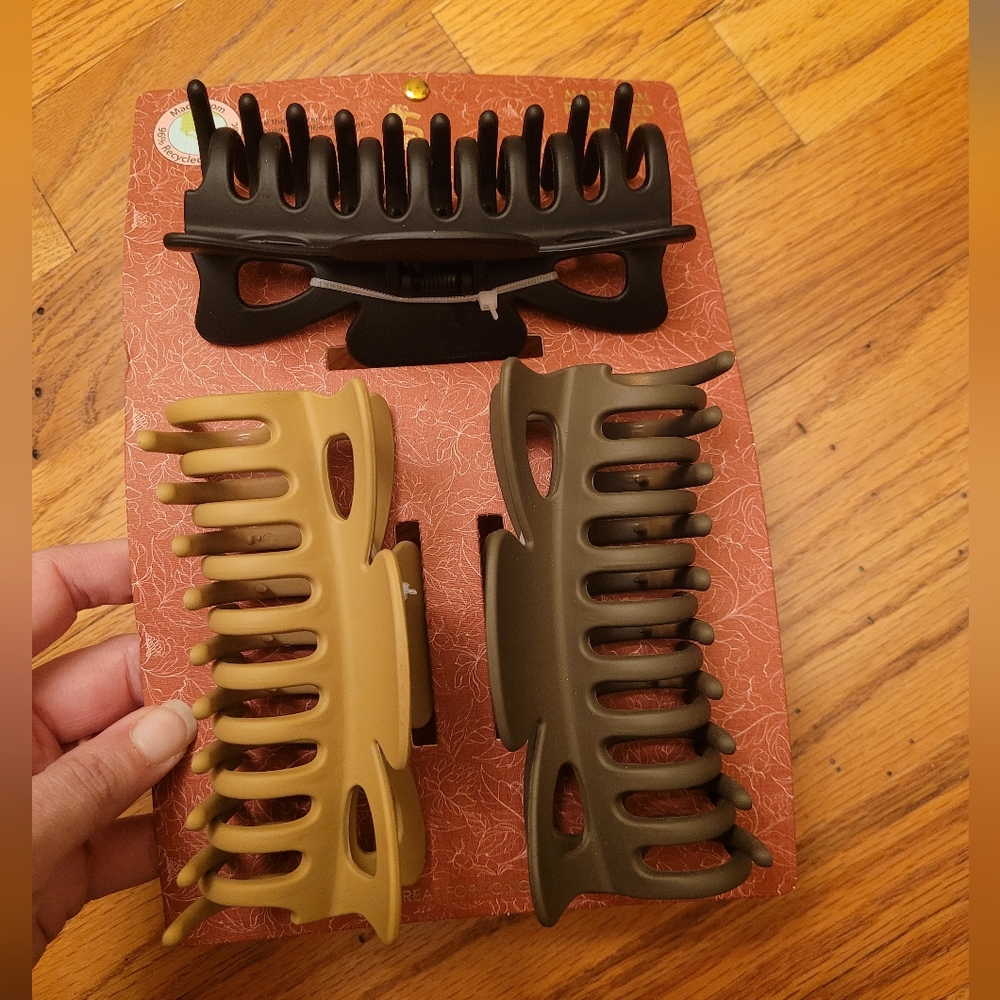 NEW Sincerely Jules Hair Clips made with Recycled Plastic